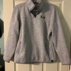 L.L. Bean sweater fleece, size medium
